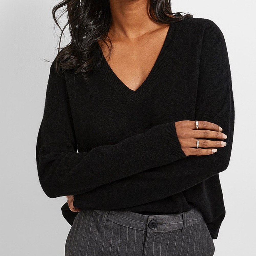 Loft 100% Cashmere LOFT Sweater | Size M | Made in France 🇫🇷
